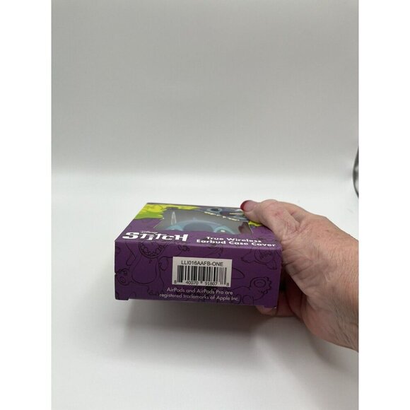 NEW LILO & STITCH AUTHENTIC DISNEY CUTE TRUE WIRELESS EARBUD AIRPODS CASE COVER - Picture 7 of 7